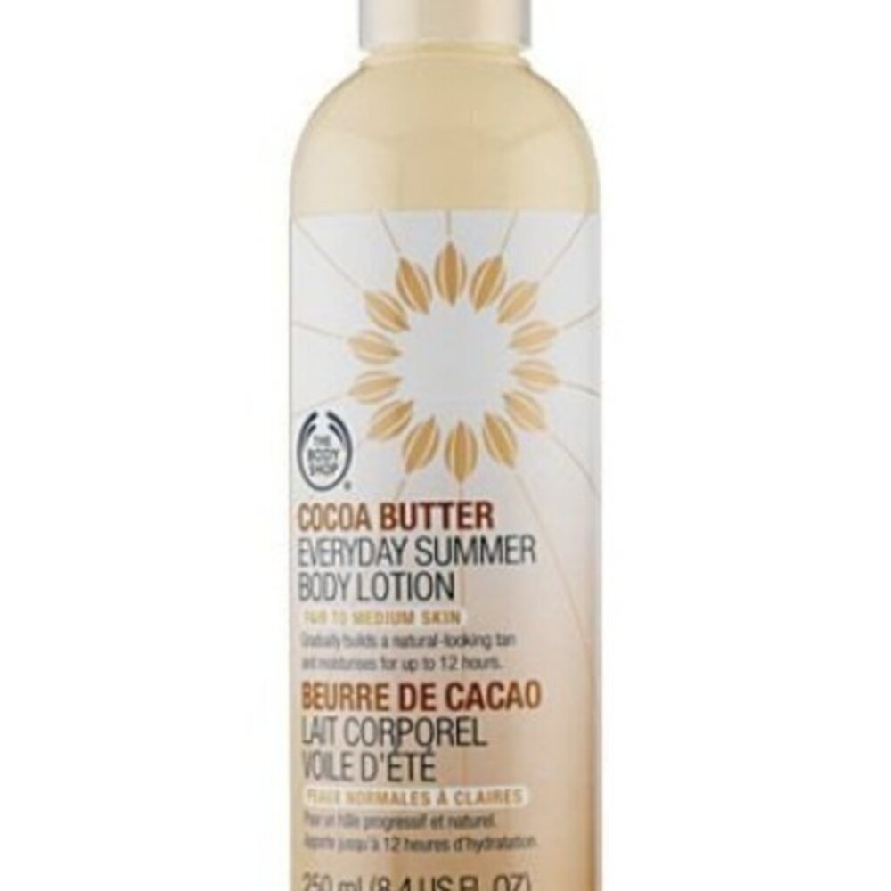 The Body Shop Cocoa Butter Tanning Body Lo…